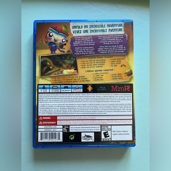 PS4 Tearaway Unfolded Crafted Edition - Picture 2 of 4